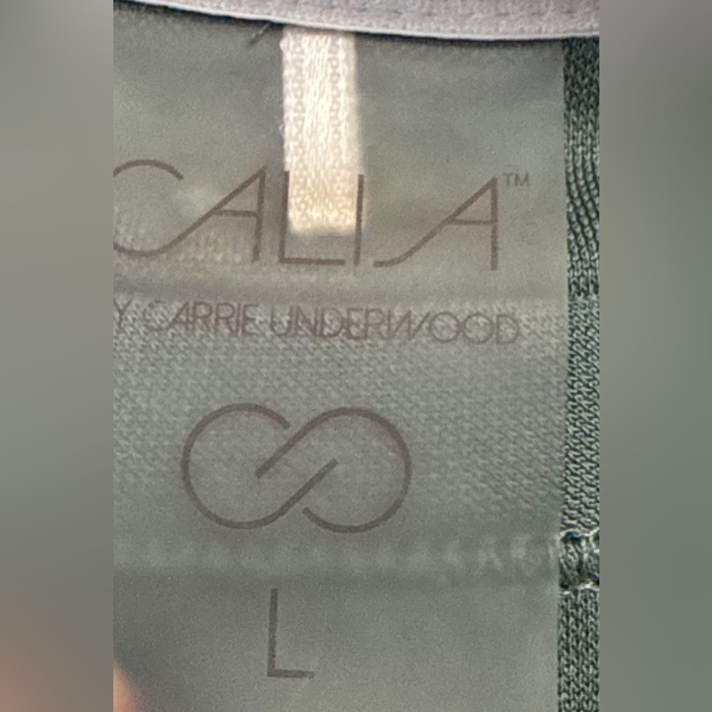 Calia by Carrie Underwood Green Cap Sleeve Tunic Dress Size L - Picture 3 of 4